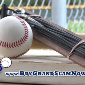 grand slam baseball retrieval system, little league t ball softball baseball hardball baseball training aids baseball hitting devices